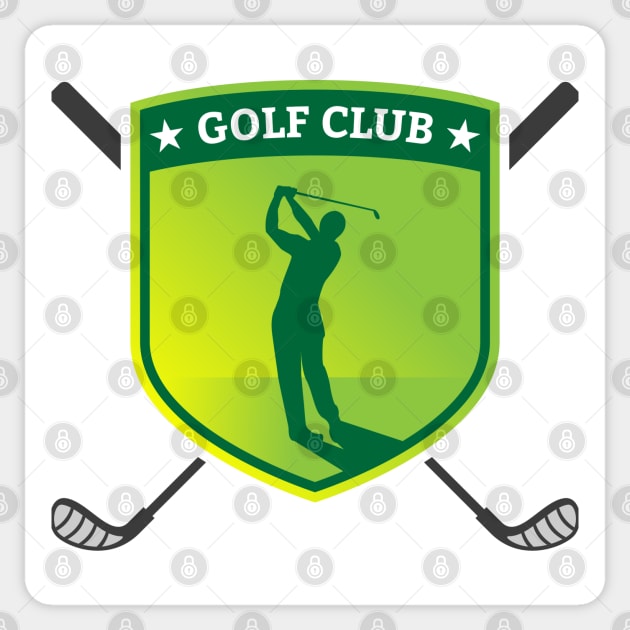 Golf Sticker by Dojaja